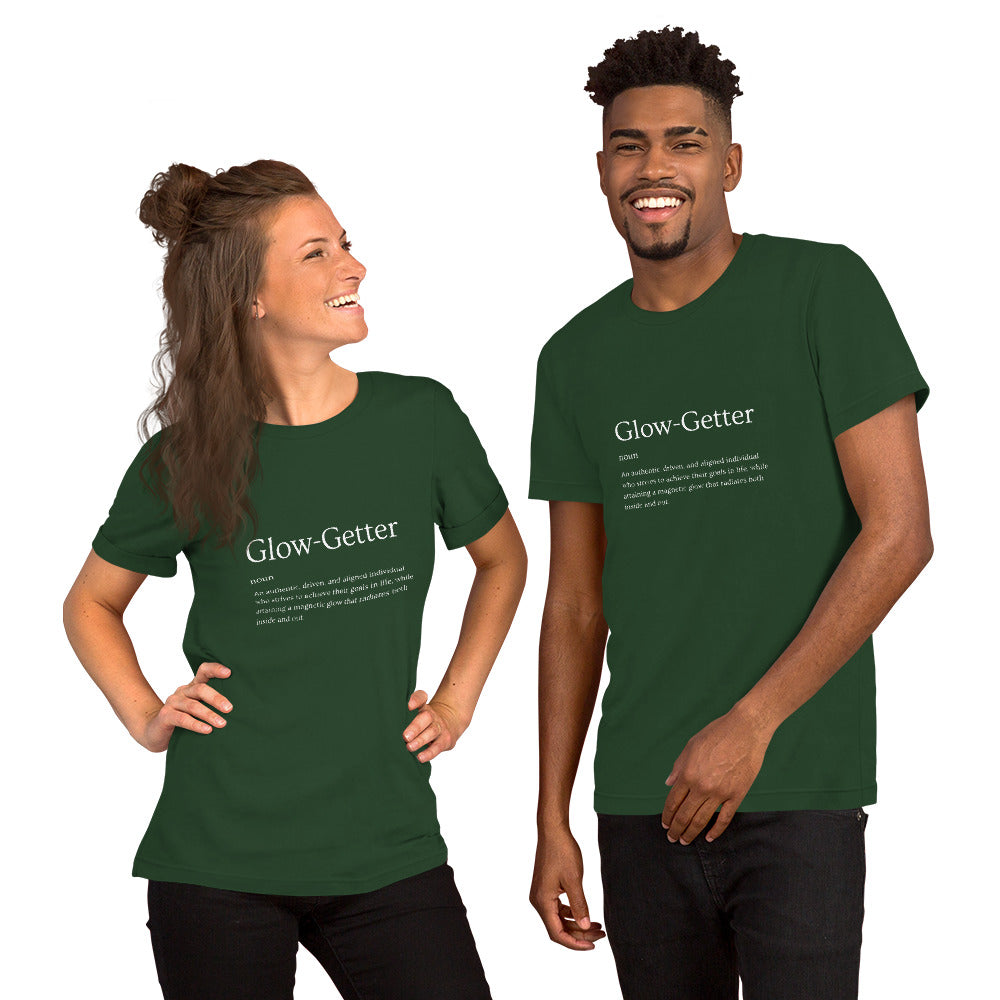 The Glow-Getter Unisex t-shirt